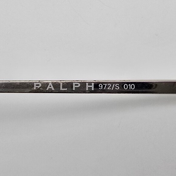 Ralph Lauren 972/S Silver Frame Silver Mirror Gradient Lens Rimless Sunglasses main image 6